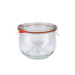 Weck Tulip Jar With Glass Lid Cl 58