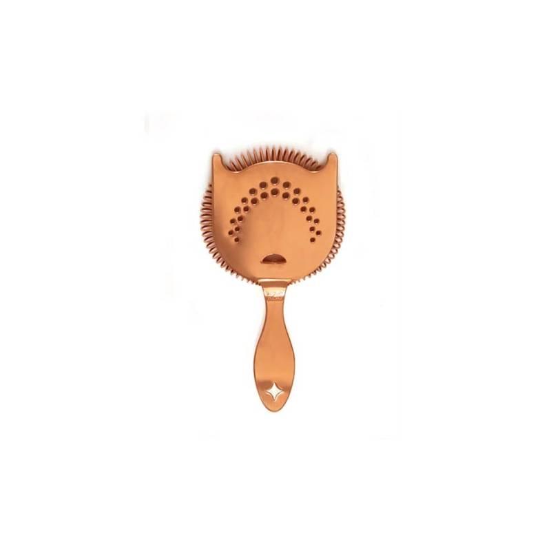 Strainer Heritage Hawthorne in acciaio inox gold rose cm 16