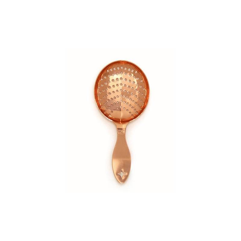 Julep Strainer Heritage in acciaio inox Gold Rose cm 17