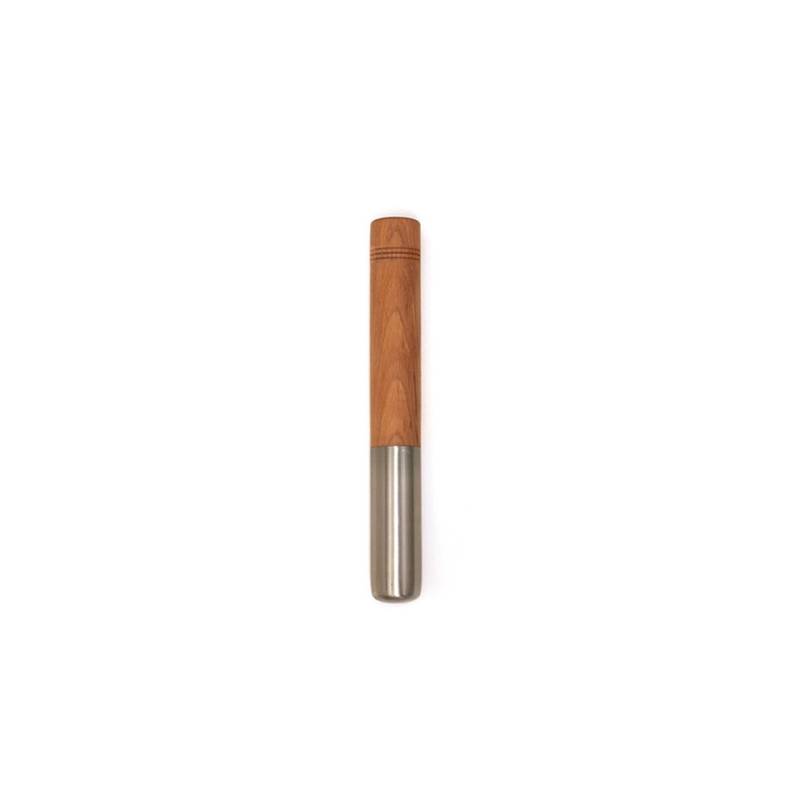 Wood and steel Muddler pestle 24.5 cm