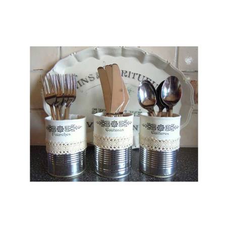 Disposable tin can tin cup cm 11x7.5