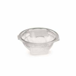 Disposable PET salad bowl with transparent lid 0.26 gal
