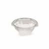 Disposable PET salad bowl with transparent lid 0.26 gal