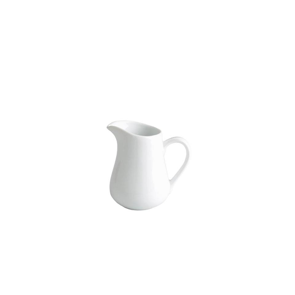 White porcelain mini creamer 1.69 oz.