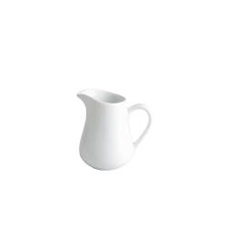 White porcelain mini creamer 2.53 oz.
