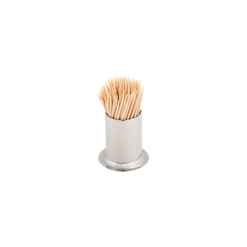 Stainless steel toothpick holder 1.81x1.96 inch