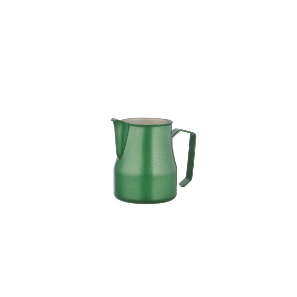 Motta green stainless steel milk jug cl 35