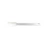 Jumbo Kisag soft beveled spatula in white polyethylene cm 25