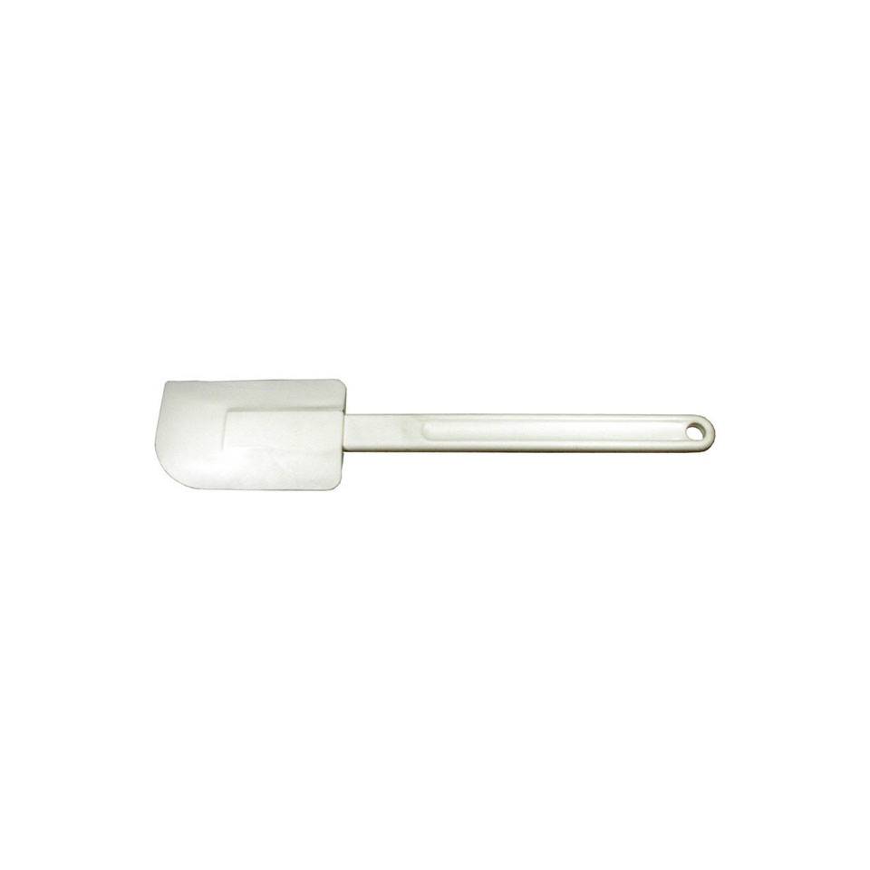 Jumbo Kisag soft beveled spatula in white polyethylene cm 32