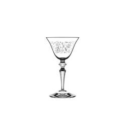 Astoria Wormwood Martini goblet with glass decoration cl 13