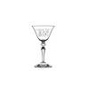 Calice Martini Astoria Wormwood con decoro in vetro cl 13