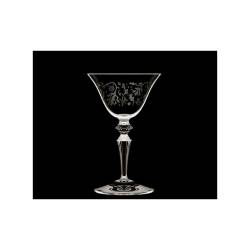 Calice Martini Astoria Wormwood con decoro in vetro cl 13