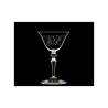 Calice Martini Astoria Wormwood con decoro in vetro cl 13