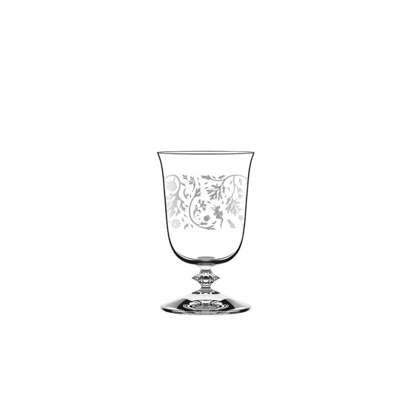 Bicchiere Rock Gobbler Wormwood con decoro in vetro cl 23
