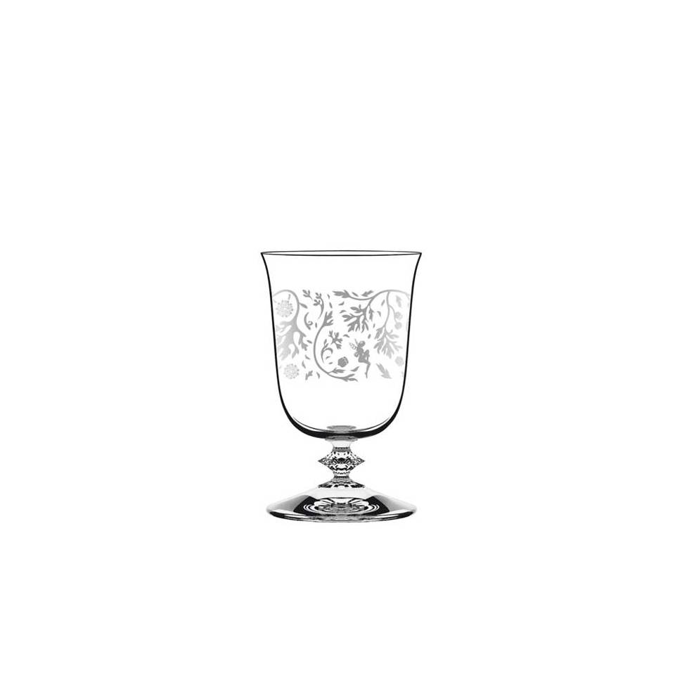 Bicchiere Rock Gobbler Wormwood con decoro in vetro cl 23