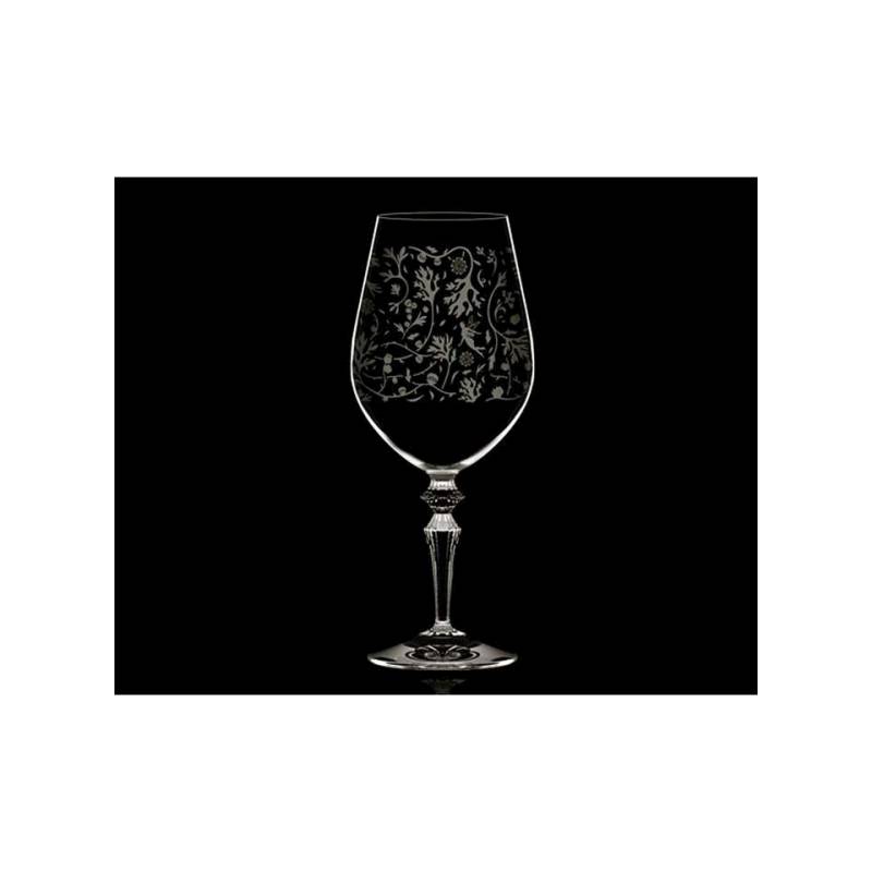 Wormwood Galante Goblet with glass decoration cl 49