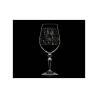 Wormwood Galante Goblet with glass decoration cl 49