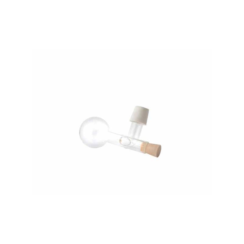 Glass wine cent ball dispenser stopper cl 2.5