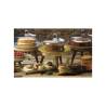 Alzata Buffet Scape Churchill in legno cm 27,5x14,5