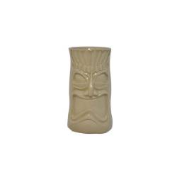 Tiki Mug Hakah-Fa in ceramica ocra cl 40