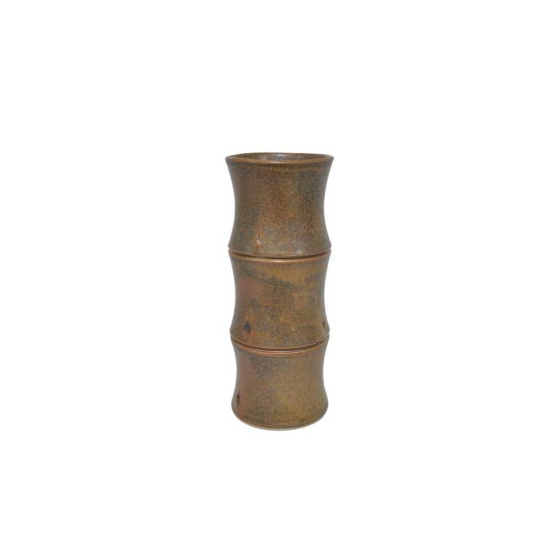 Tiki Mug Hakah-Bamboo in ceramica marrone cl 45