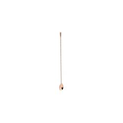 Coppered Stainless Steel Teardrop Bar Spoon 35 cm