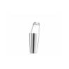 Set boston e bicchiere in acciaio inox e vetro cl 85