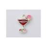 Lote de 3 copas joya flor grande