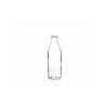 Milk bottle in transparent glass lt 1