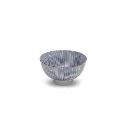 Tue stripes porcelain cup 11.5 cm