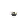 Coppetta Ramekin in acciaio inox smaltato nero cm 6