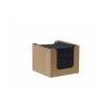 Dispenser with napkins Dunisoft Little black cm 20x20