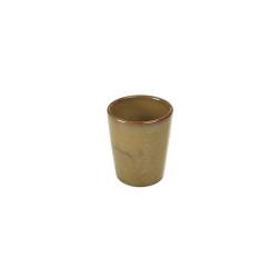 Bicchiere Terra Stoneware in porcellana marrone cl 32