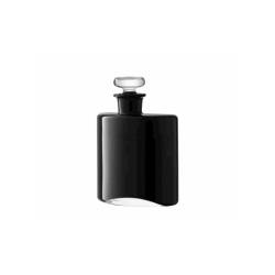 Flask bottle in black glass cl 35