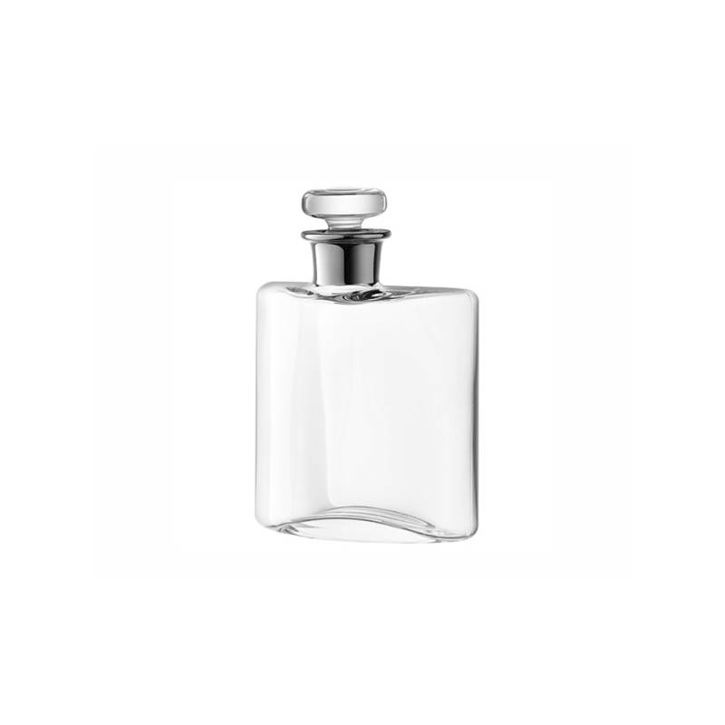 Bottiglia Flask in vetro trasparente cl 35