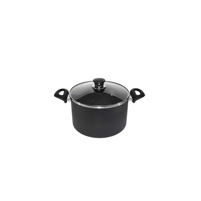 Ballarini Bologna Granitium high induction casserole 2 handles cm 20