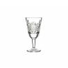 Hobstar Libbey goblet in worked glass cl 30