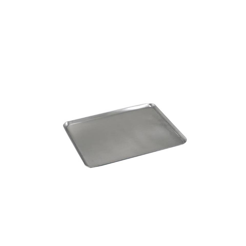 Rectangular stainless steel tray 9.05x6.69 inch