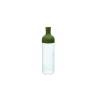 Green glass and silicone Hario iced tea bottle with filter cl 75