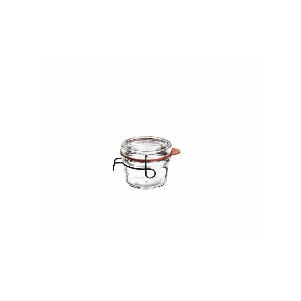 Lock-Eat Luigi Bormioli jar with hook and seal cl 12.5