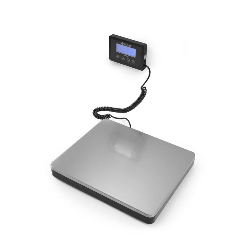 Hendi steel large digital scale 30x25.5x4.2 cm