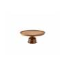 Wood cake stand in wood cm 33
