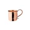 Coppered stainless steel flared mug cl 54