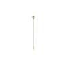 Bar spoon con forchetta in acciaio inox bronzo cm 40