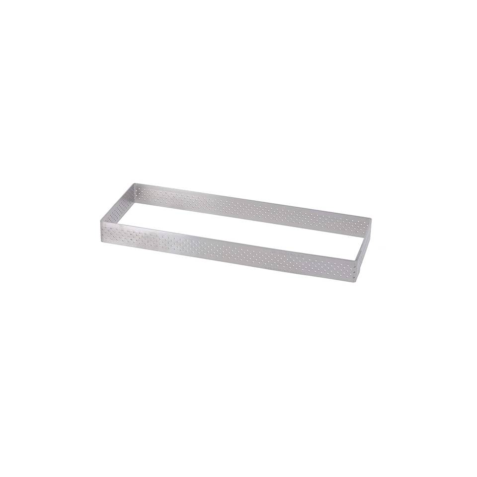 De Buyer rectangular perforated mold 25x8 cm
