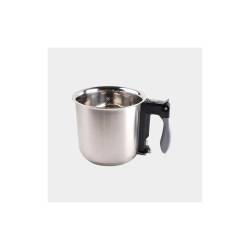 De Buyer stainless steel bain-marie pot a plastic handle cm 16