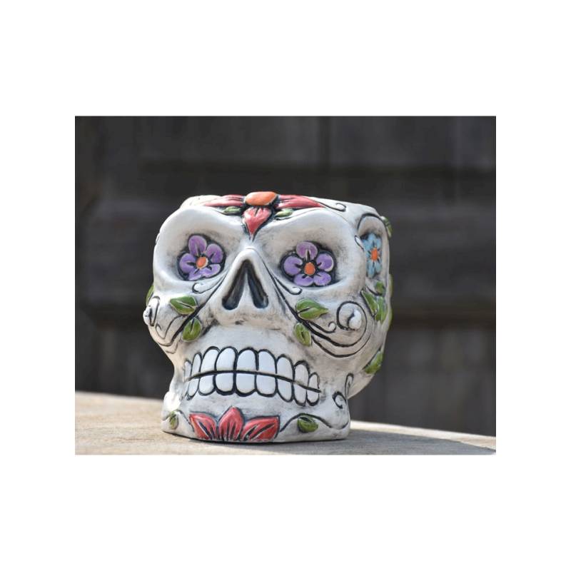 Tiki Mug Sugar Skull porcelain cl 75