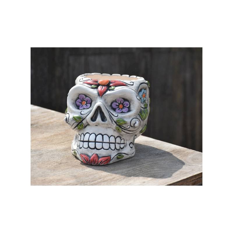 Tiki Mug Sugar Skull in porcellana cl 75