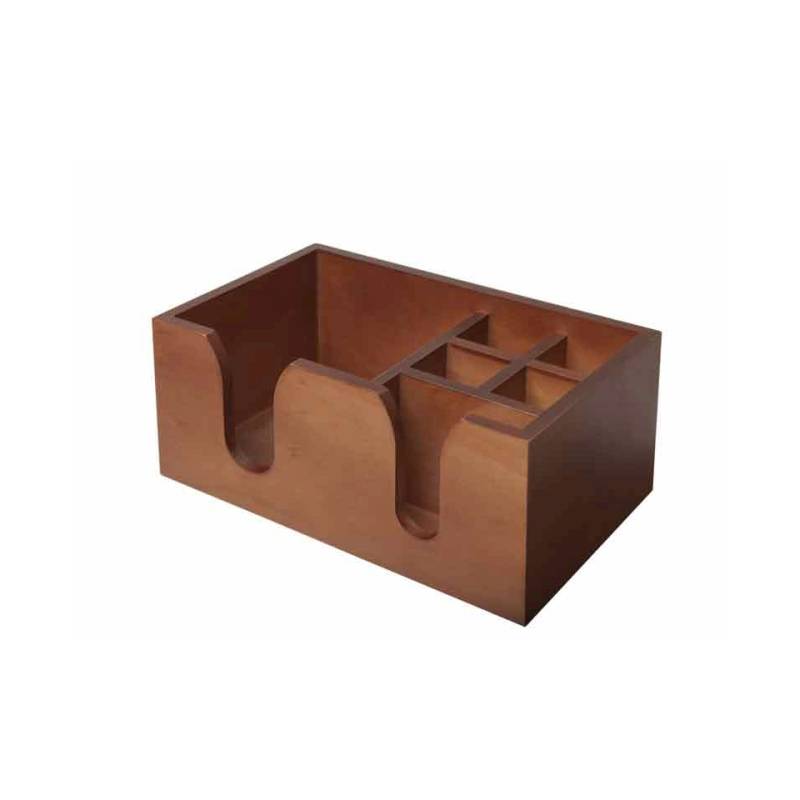 Wooden Bar Caddy cm 26x15.5x11