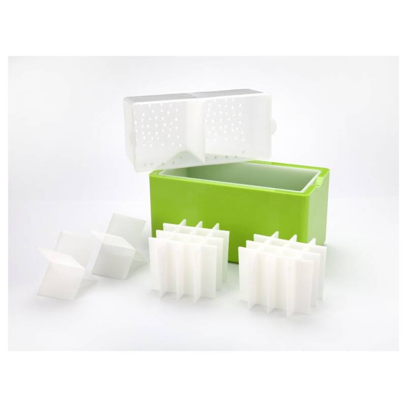 Stampo ghiaccio Ice cube 100% Chef verde cm 22,5x12x11